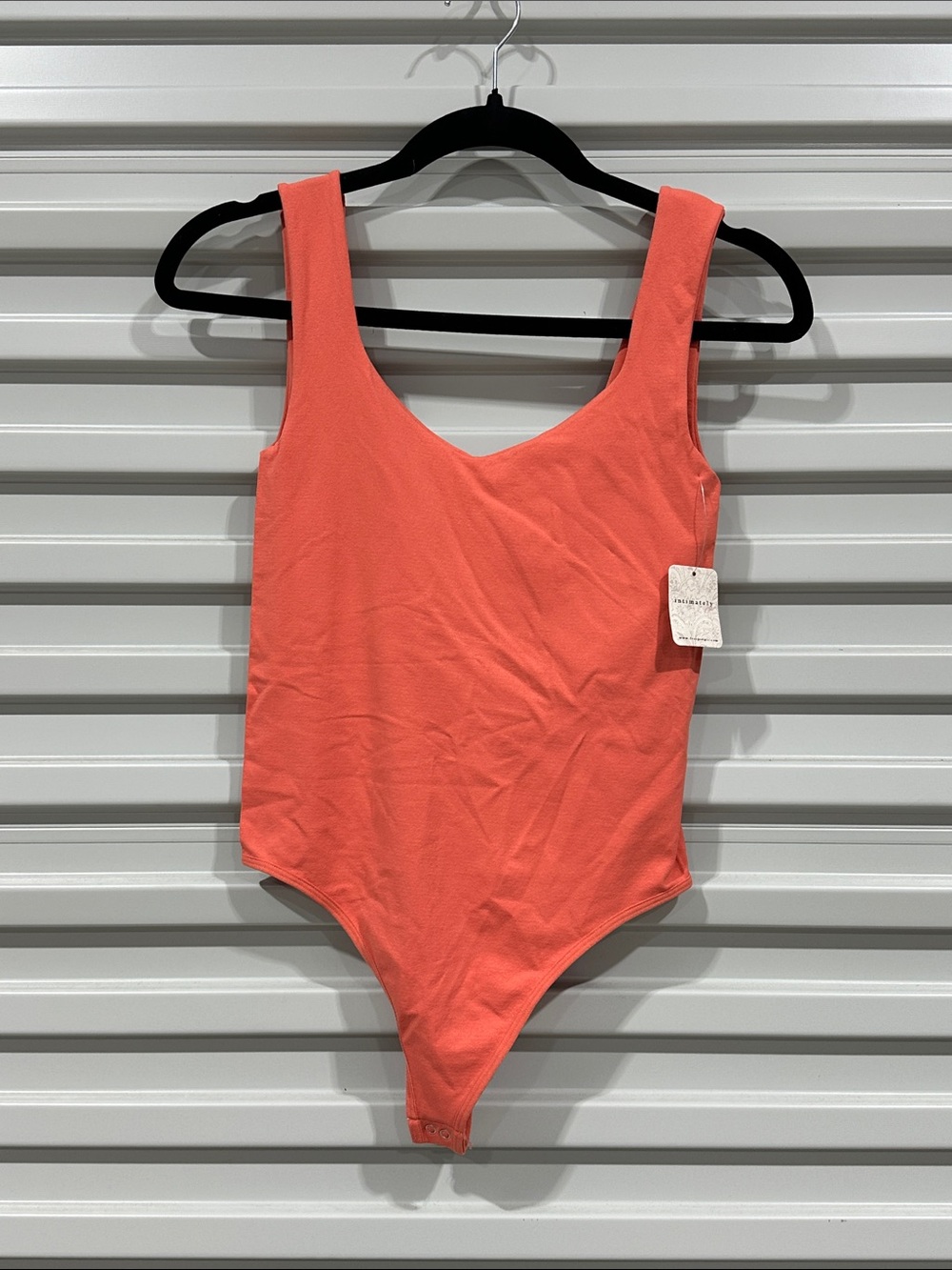Women's Papaya Scoop Neck Bodysuit